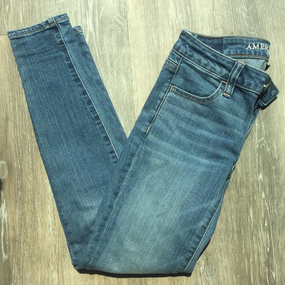American Eagle Super Low Jegging Super Stretch, 00